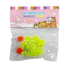 Антистрес Сквіш "М'які котячі лапки" ZB-413(White-Green) білий 7 см