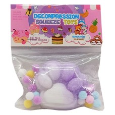 Антистрес Сквіш "М'які котячі лапки" SKL-105(Violet)