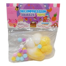 Антистрес Сквіш "М'які котячі лапки" SKL-105(Yellow)