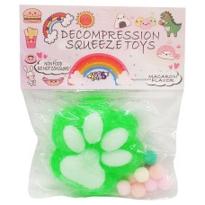 Антистресс Сквиш "Мягкие кошачьи лапки" SKL-105(Dark Green)