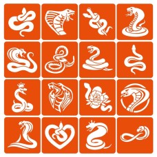 Набор трафаретов для био-тату 