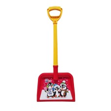 Лопата пластикова дитяча А Технок 3398TXK-9-10 з наклейкою Пінгвіни