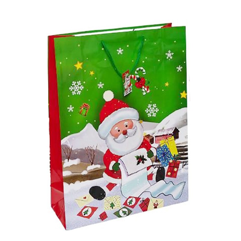 Пакет подарунковий "Новий Рік" 2030SP-1 (119811) 38х52х14 см