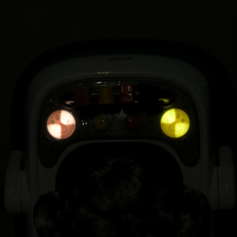 Ходунки дитячі MULTIWAY ME 1163 Gray світлові та звукові ефекти