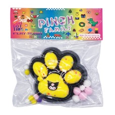 Антистресс Сквиш "Мягкие кошачьи кавычки Kuromi" SKK-120(Yellow) размер 12х10 см