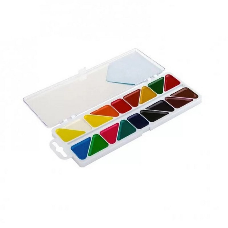 Акварельні фарби 300104, 18 кольорів