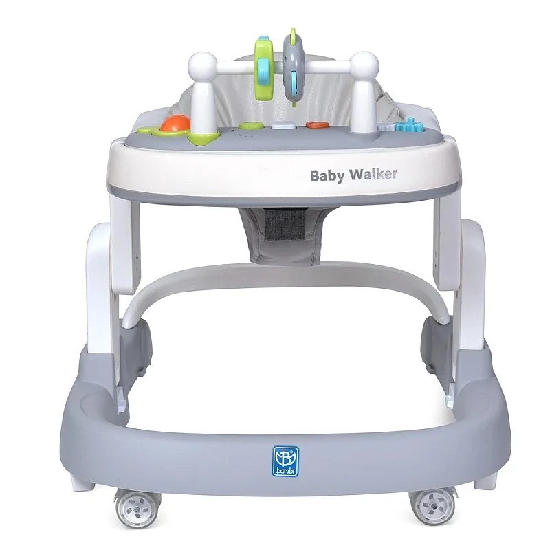 Ходунки дитячі M 5032L-11 музика, світло, сірий