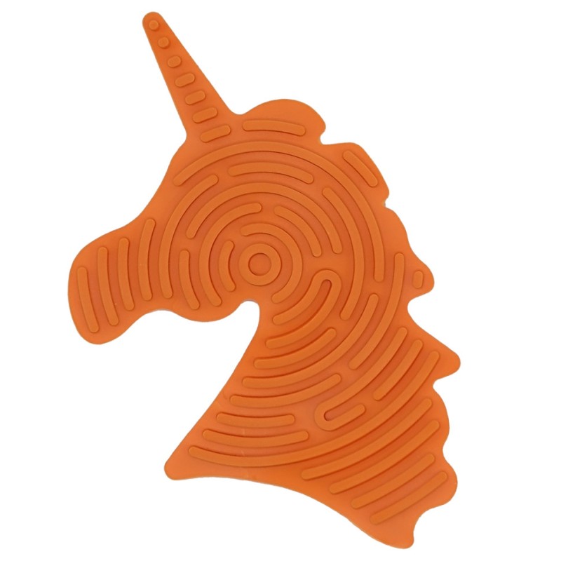 Дитяча розвиваюча дошка для сенсорної активності "Єдиноріг" GS0108 двостороння Жовтий