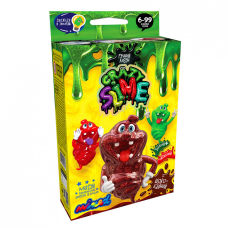 Дитячий набір для створення лизуна "Crazy Slime" SLM-02, 4 види  Шоколадний