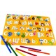 Навчальний килимок Азбука-цифри 129053 для дівчаток А3