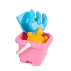 Игровой набор для игры с песком ТехноК 7075TXK Розовый