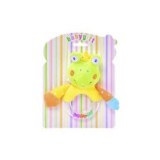 Погремушка мягкая Bambi C20561 Животные Лягушонок