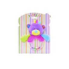 Погремушка мягкая Bambi C20561 Медведь