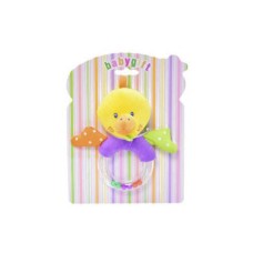 Погремушка мягкая Bambi C20561 Животные Утка