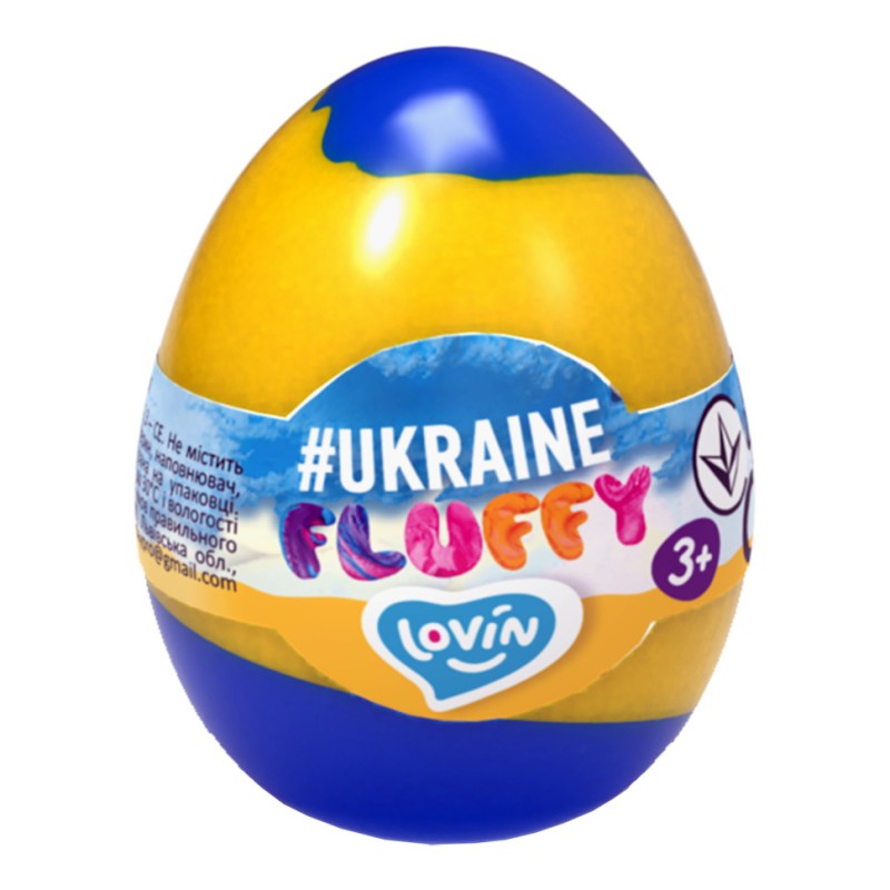 Іграшка-антистрес 40 мл. Fluffy #Ukraine TM Lovin 81004