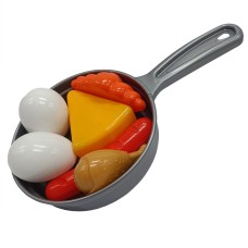 Игровой набор Продукты - 9048TXK, со сковородкой Grey