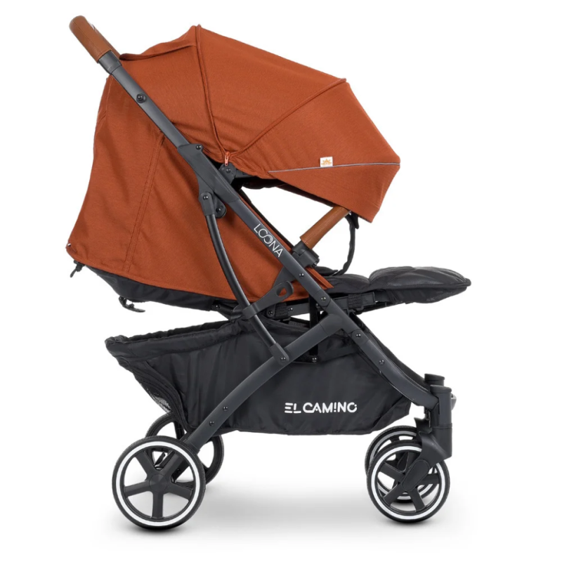 Коляска дитяча прогулянкова EL CAMINO ME 1090-1 Rooibos Orange