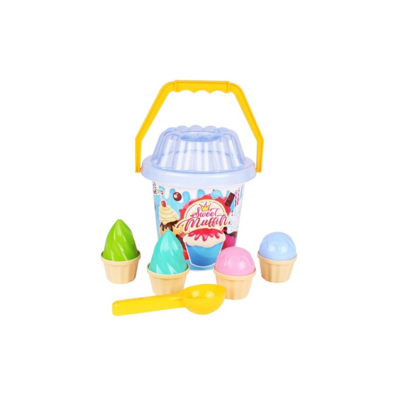Дитячий набір "Sweet muffin" 6382TXK для гри з піском Блакитний