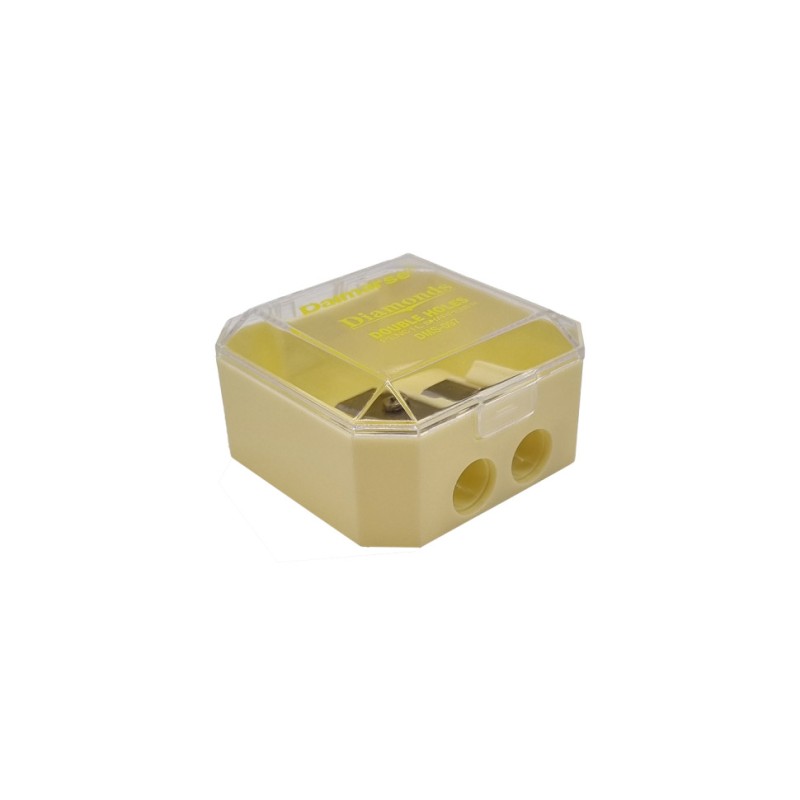 Точило для олівців DAIMARSE DMS-097 подвійна Жовтий