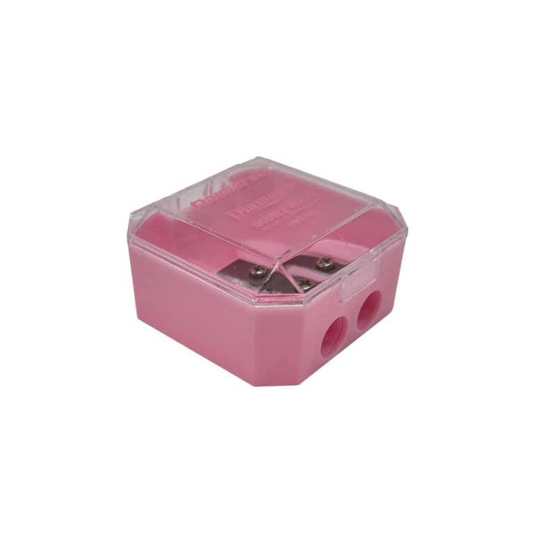 Точило для олівців DAIMARSE DMS-097 подвійна Рожевий