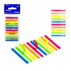Закладка неонова "Stick Notes" COLOR-IT Р44-4, 5 кольорів