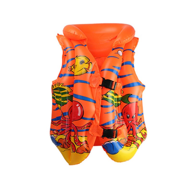 Надувний жилет для дітей BT-IG-0054, розмір M Помаранчевий