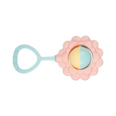 Погремушка детская Цветочек ТехноК 9321TXK для самых маленьких Розовый