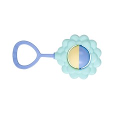 Погремушка детская Цветочек ТехноК 9321TXK для самых маленьких Синий