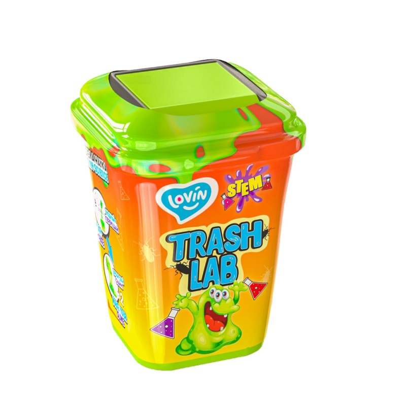 Набір для експериментів Trash Lab 80154 створи слайм