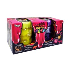 Вязкая масса "Mega Stretch Slime" SLM-11-02U 2 банки Вид 1