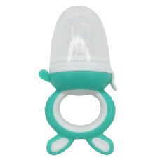 Ниблер для прикорма младенцев "Зайка" MGZ-0002 (Mint) прорезиненная ручка