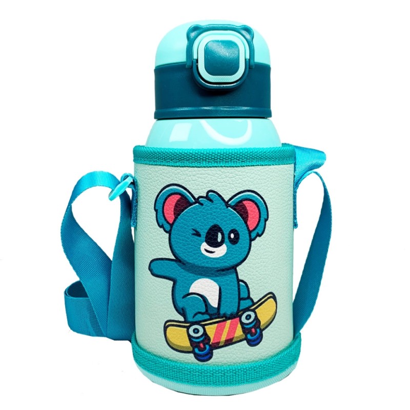 Термос-поїльник із силіконовою трубочкою Коала MGZ-0317-3, 500 мл