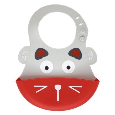 Дитячий слинявчик "Єнот" MGZ-0603-3 силіконовий