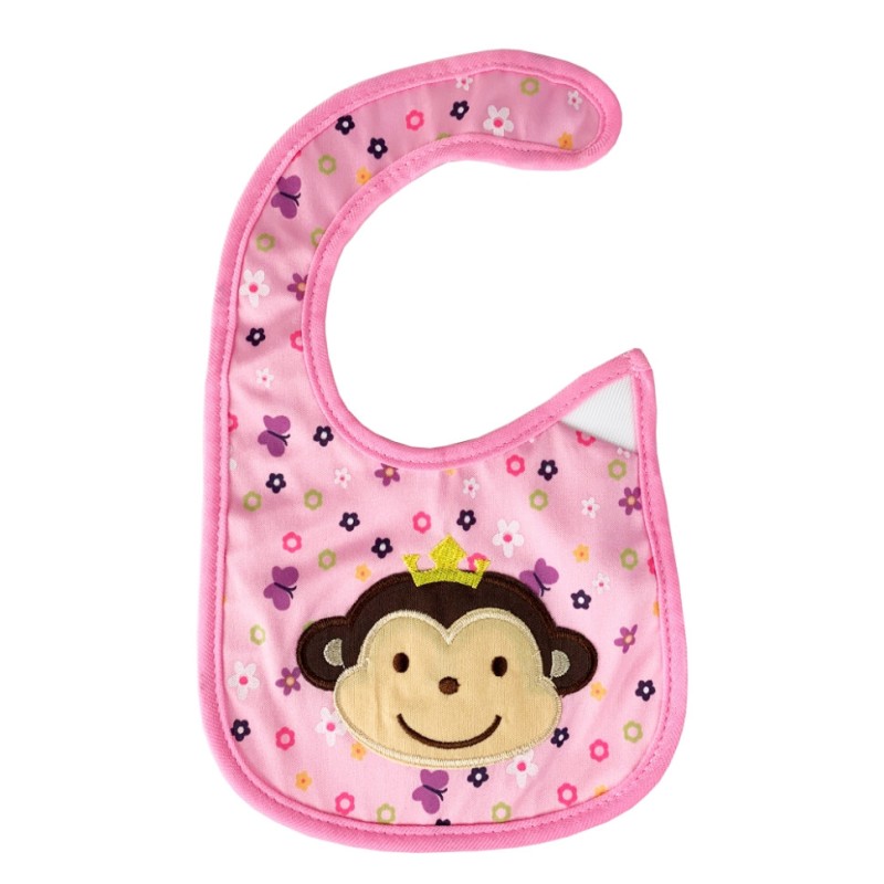 Слинявчик тканинний "Monkey" MGZ-0614-7 на липучці