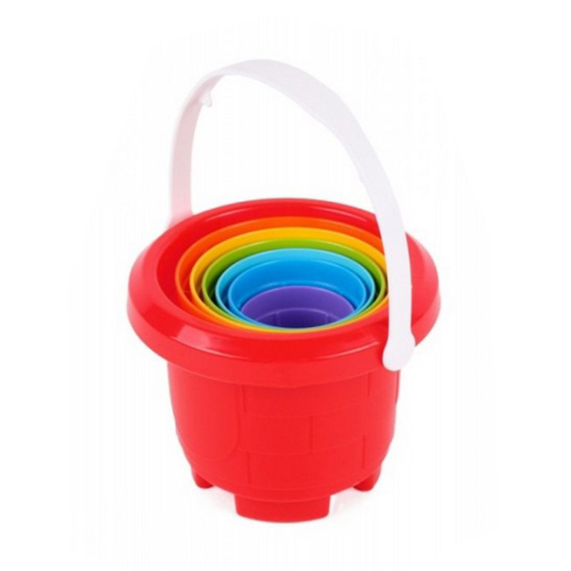 Дитяча пірамідка "Пасочки з відром" 6962TXK