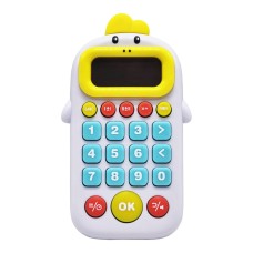 Калькулятор развивающий 99-7(White) со звуком, английская озвучка