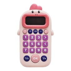 Калькулятор развивающий 99-7(Pink) со звуком, английская озвучка