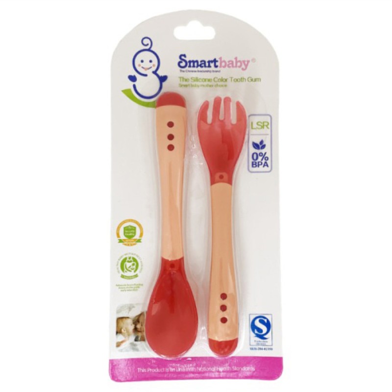 Дитячий набір Ложка+вилка "Хамелеон" MGZ-0104(Orange)