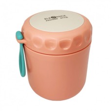 Ланчбокс с ложкой MGZ-0122(Pink) 430 мл