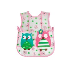 Слинявчик клейончатий на зав`язках MGZ-0607(Pink)