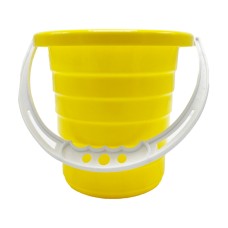 Детское ведро для песочницы "Среднее" S0009(Yellow) желтый 14 см