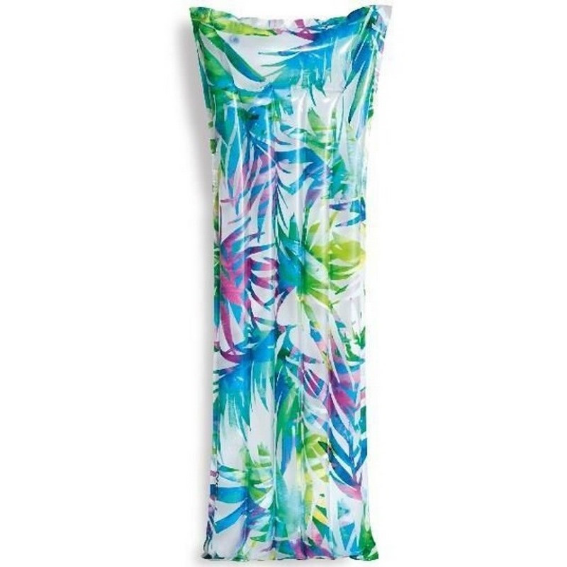 Матрац надувний пляжний "Відпочинок" 59720, 183 х 69 см Пальмове листя