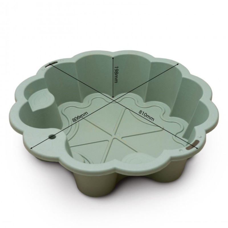 Пісочниця-басейн "Квіточка" 01234/03, 80 х 81 х 20 см