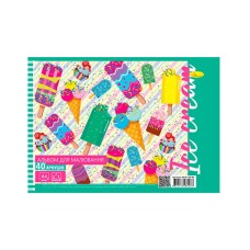 Альбом для малювання "Great Impressions" АП-П-120-40-3 ,40 аркушів, пружина збоку