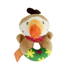 М`яка іграшка-брязкальце "Папуга" TM BBSKY MGZ-1203-3