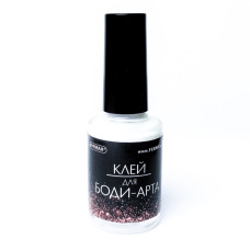 Клей для био-тата kley-ua-12 прозрачный с широкой кистью, 12 мл.