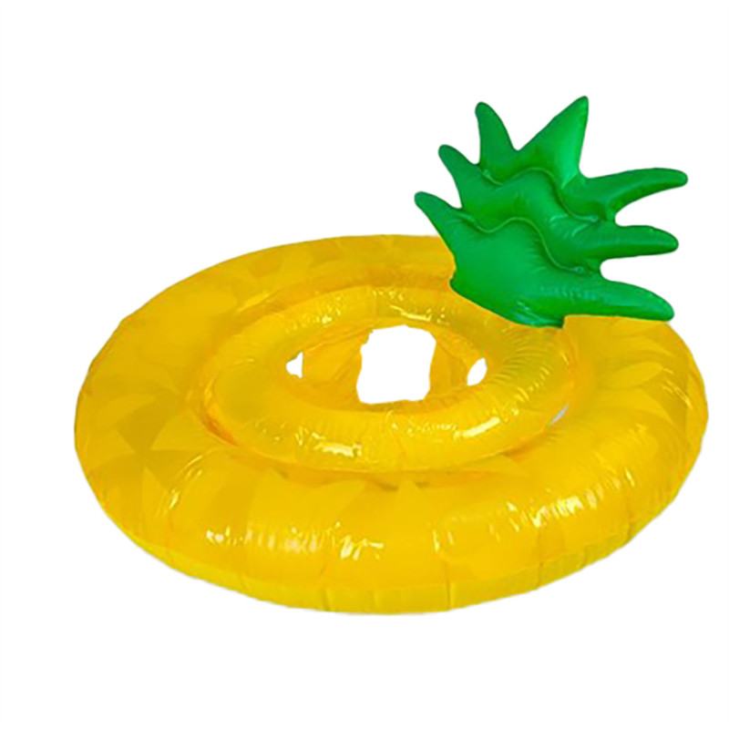 Дитячий надувний пліт "Ананас" LA19017, 52 см