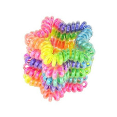 Резинка-пружинка для волос "Звездочка" 0308-865, 10 штук