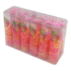 Детская резинка для волос 0308-506-5 силиконовая, разноцветная