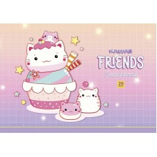 Альбом для малювання PB-GB-020-8513-1 склейка 20 акрушів